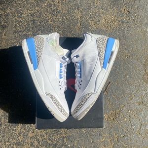 Jordan 3 retro UNC size 14 **DAMAGED**
